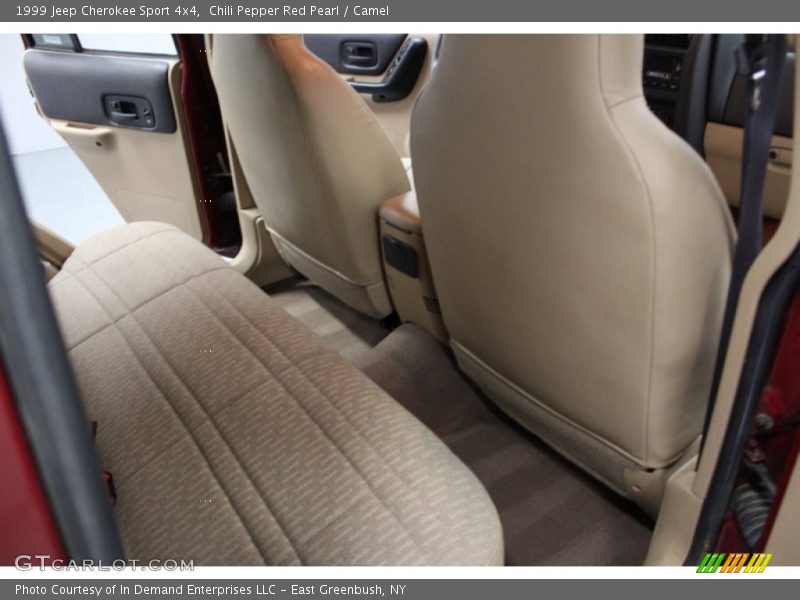 Chili Pepper Red Pearl / Camel 1999 Jeep Cherokee Sport 4x4