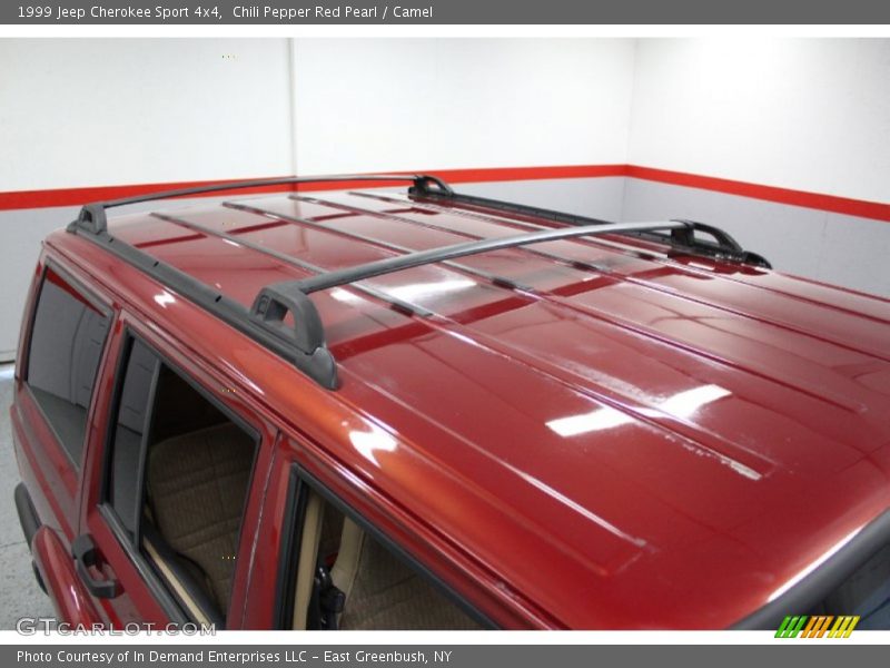 Chili Pepper Red Pearl / Camel 1999 Jeep Cherokee Sport 4x4