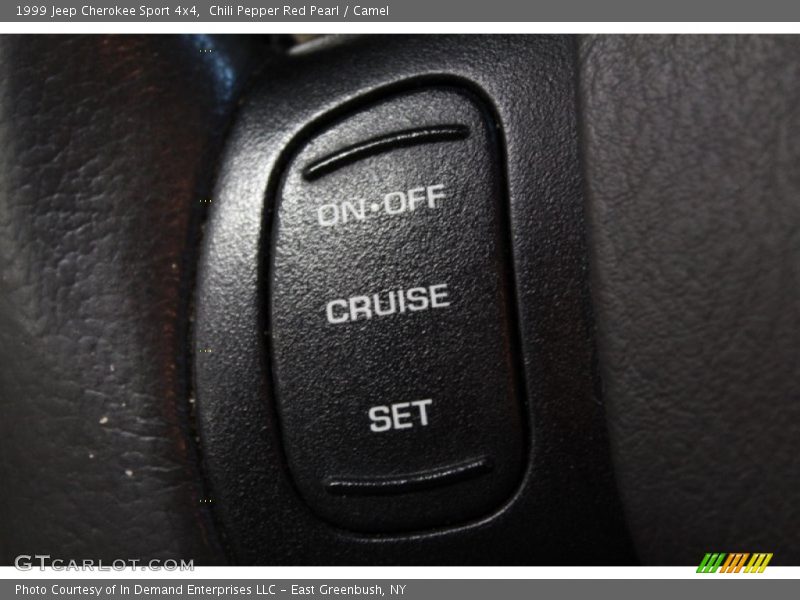 Chili Pepper Red Pearl / Camel 1999 Jeep Cherokee Sport 4x4