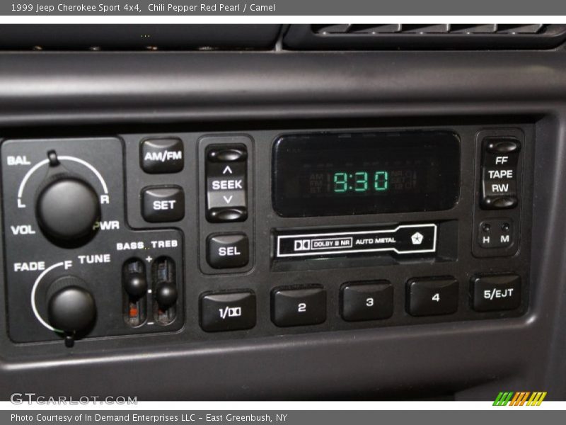 Chili Pepper Red Pearl / Camel 1999 Jeep Cherokee Sport 4x4