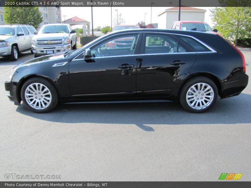 Black Raven / Ebony 2010 Cadillac CTS 4 3.6 AWD Sport Wagon