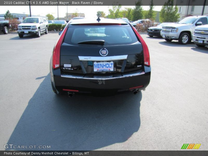 Black Raven / Ebony 2010 Cadillac CTS 4 3.6 AWD Sport Wagon