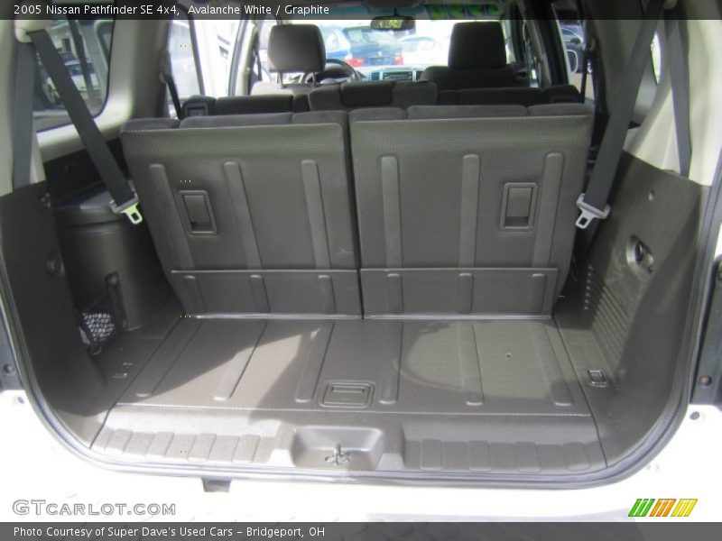 Avalanche White / Graphite 2005 Nissan Pathfinder SE 4x4