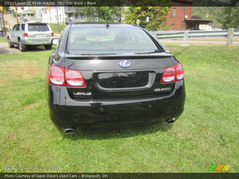 Obsidian Black / Black 2010 Lexus GS 450h Hybrid