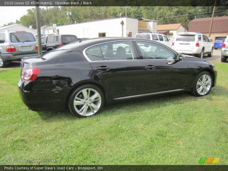 Obsidian Black / Black 2010 Lexus GS 450h Hybrid