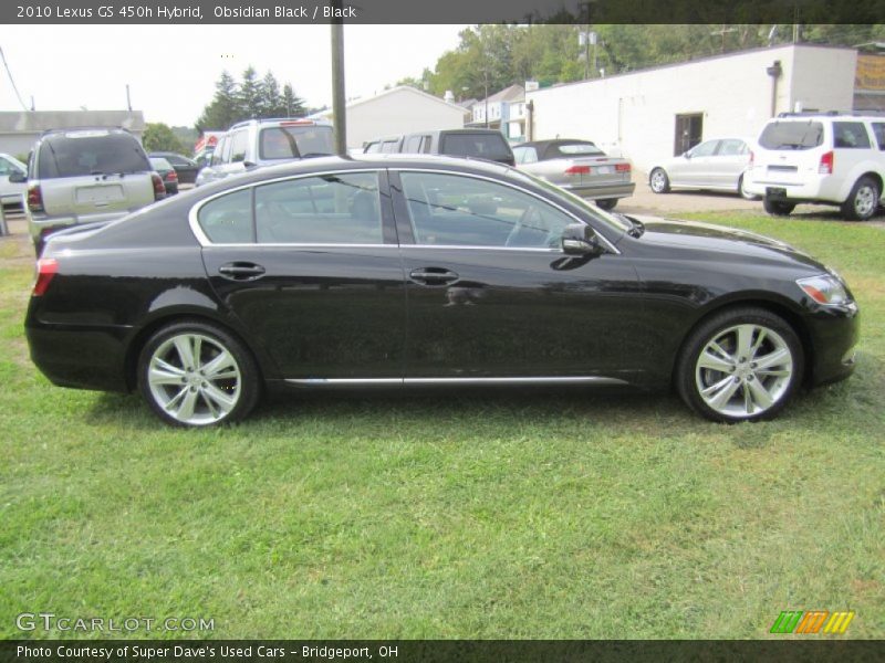 Obsidian Black / Black 2010 Lexus GS 450h Hybrid