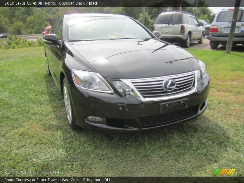 Obsidian Black / Black 2010 Lexus GS 450h Hybrid