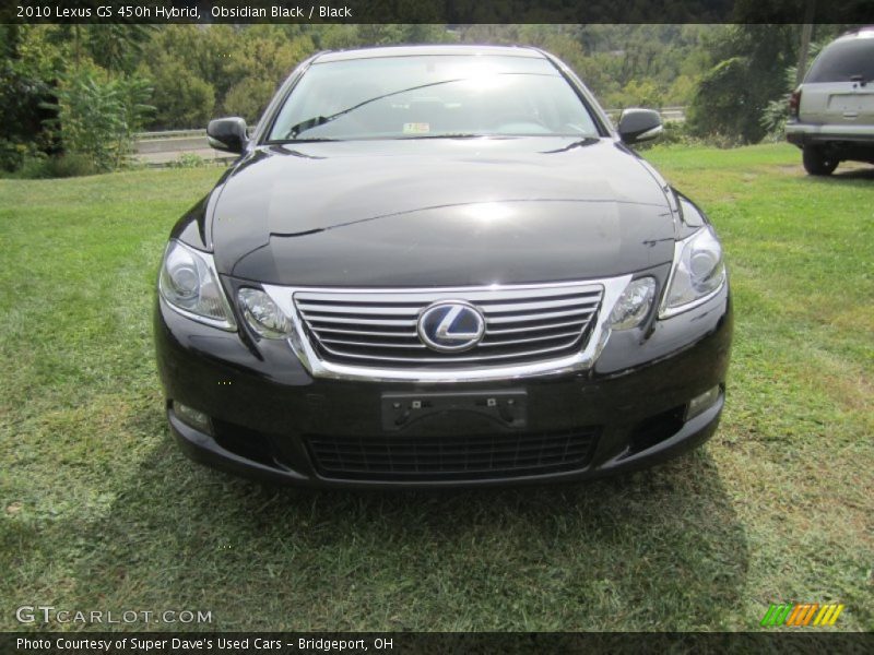 Obsidian Black / Black 2010 Lexus GS 450h Hybrid