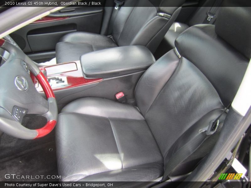 Obsidian Black / Black 2010 Lexus GS 450h Hybrid