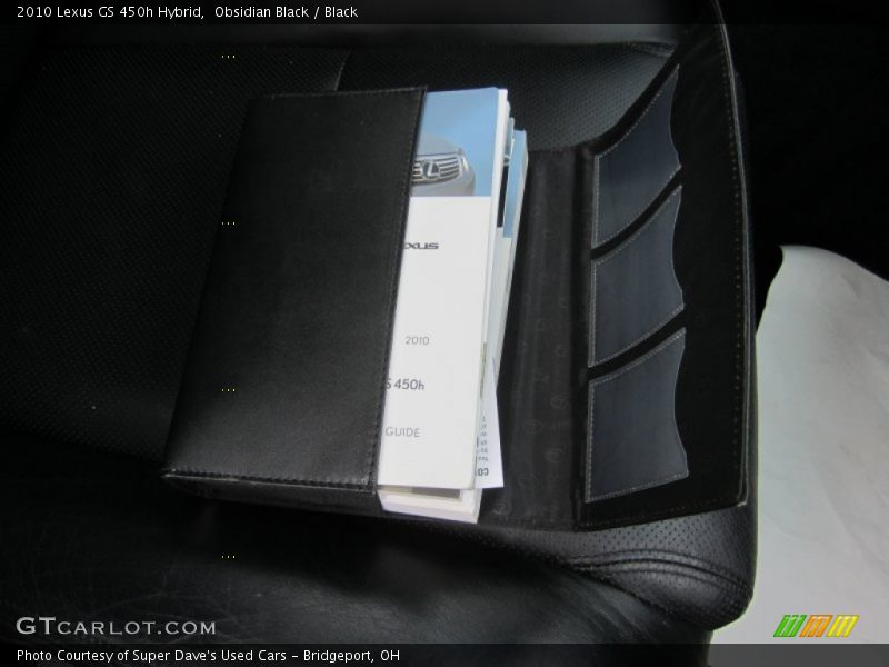 Obsidian Black / Black 2010 Lexus GS 450h Hybrid