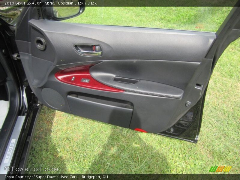 Obsidian Black / Black 2010 Lexus GS 450h Hybrid