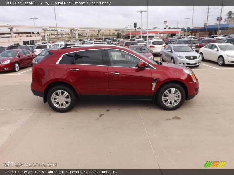 Crystal Red Tintcoat / Shale/Ebony 2012 Cadillac SRX Luxury