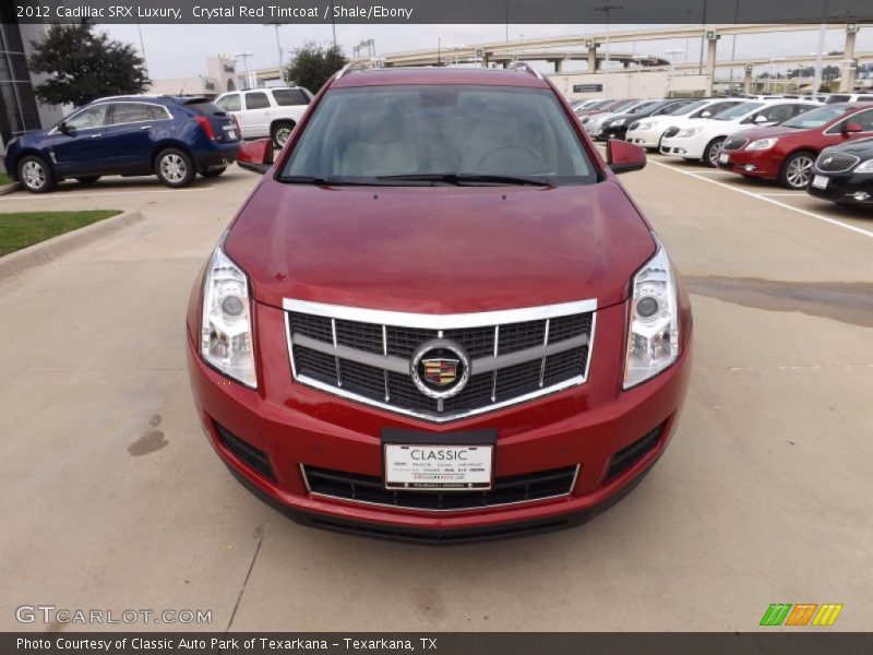Crystal Red Tintcoat / Shale/Ebony 2012 Cadillac SRX Luxury