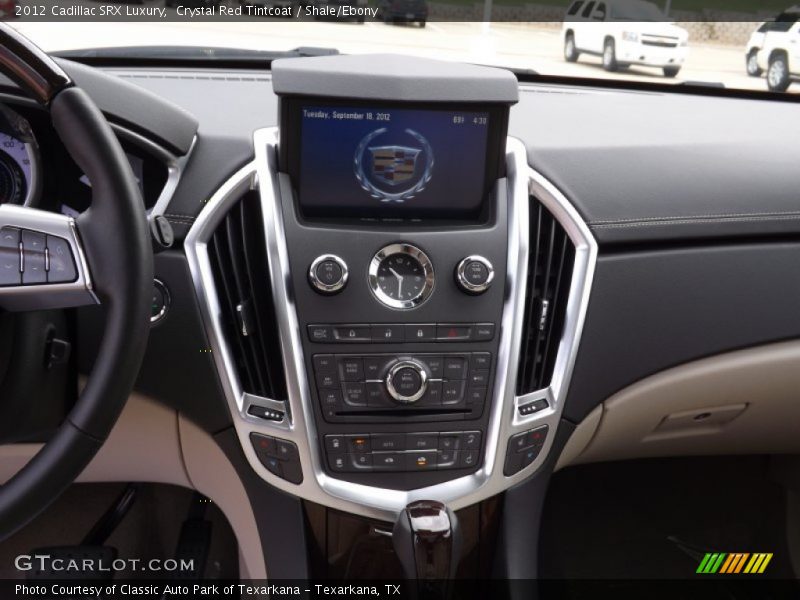 Crystal Red Tintcoat / Shale/Ebony 2012 Cadillac SRX Luxury