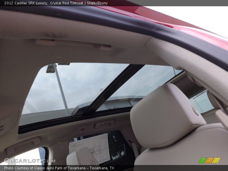 Crystal Red Tintcoat / Shale/Ebony 2012 Cadillac SRX Luxury