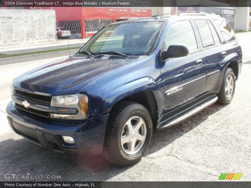 Indigo Blue Metallic / Medium Pewter 2004 Chevrolet TrailBlazer LT