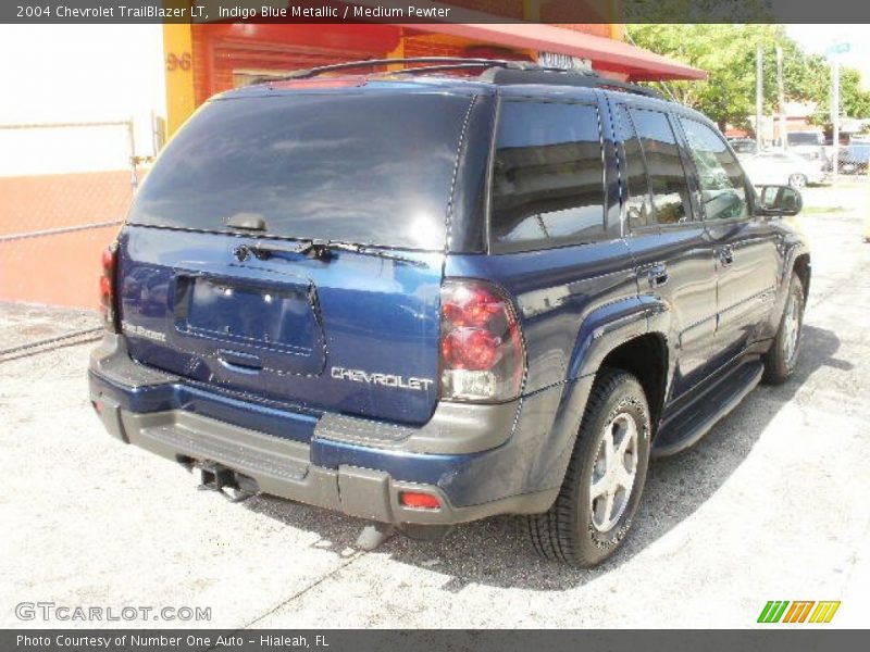 Indigo Blue Metallic / Medium Pewter 2004 Chevrolet TrailBlazer LT