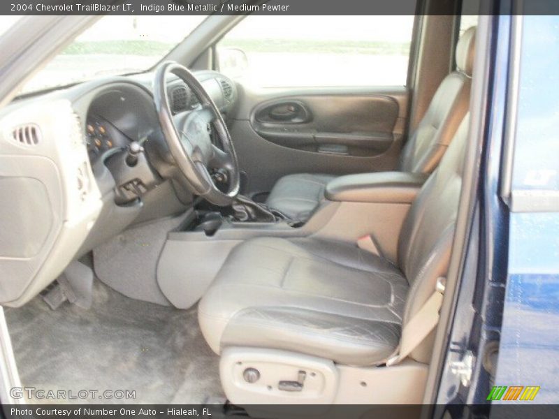 Indigo Blue Metallic / Medium Pewter 2004 Chevrolet TrailBlazer LT