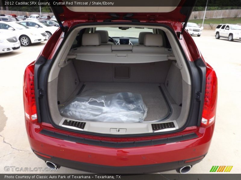 Crystal Red Tintcoat / Shale/Ebony 2012 Cadillac SRX Luxury