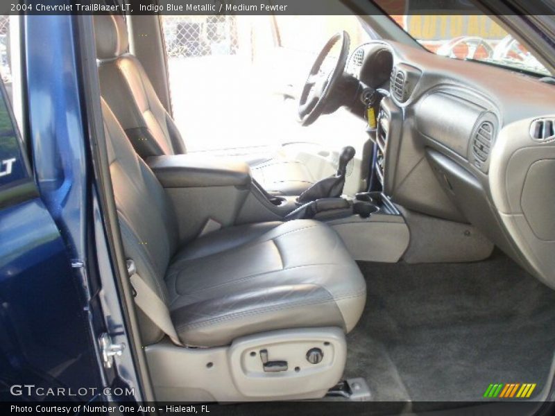 Indigo Blue Metallic / Medium Pewter 2004 Chevrolet TrailBlazer LT