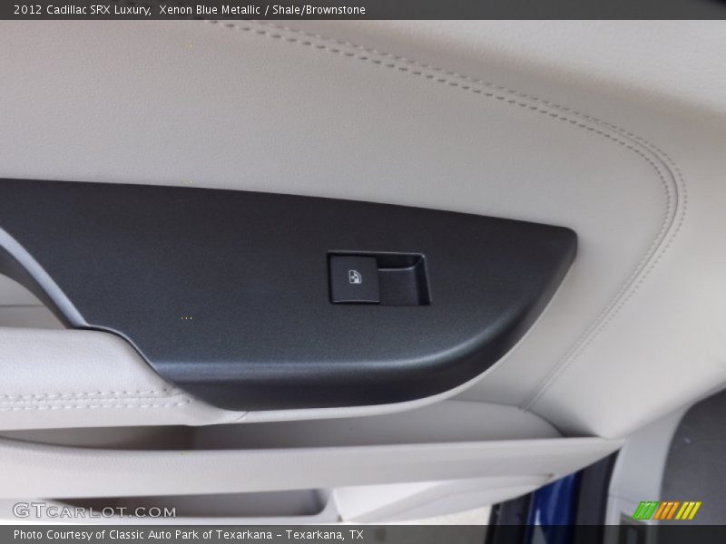 Xenon Blue Metallic / Shale/Brownstone 2012 Cadillac SRX Luxury
