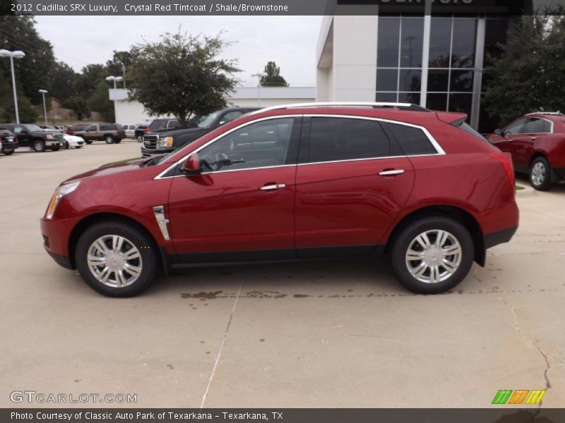 Crystal Red Tintcoat / Shale/Brownstone 2012 Cadillac SRX Luxury