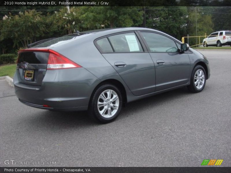 Polished Metal Metallic / Gray 2010 Honda Insight Hybrid EX