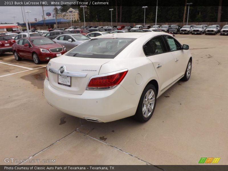 White Diamond Tricoat / Cashmere 2013 Buick LaCrosse FWD