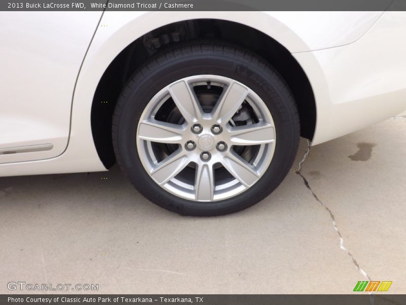 White Diamond Tricoat / Cashmere 2013 Buick LaCrosse FWD