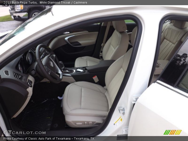 White Diamond Tricoat / Cashmere 2013 Buick Regal Turbo