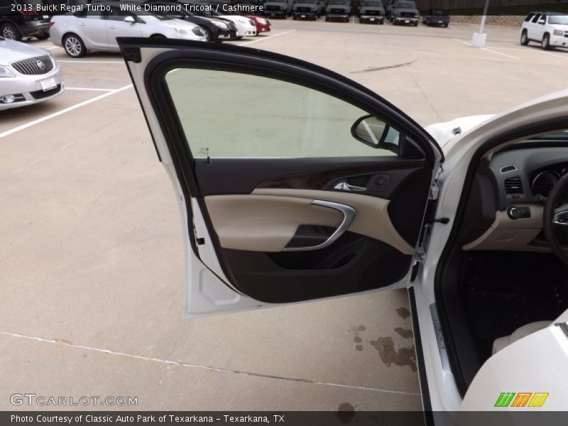 White Diamond Tricoat / Cashmere 2013 Buick Regal Turbo