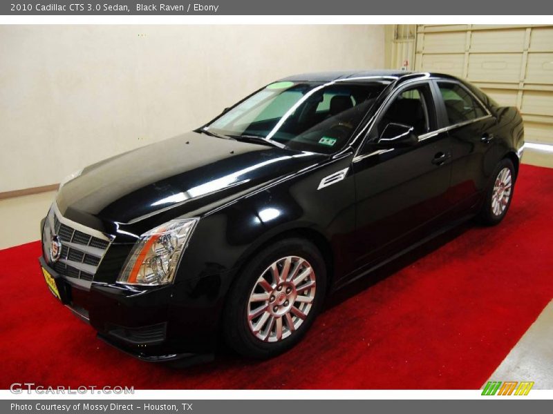 Black Raven / Ebony 2010 Cadillac CTS 3.0 Sedan