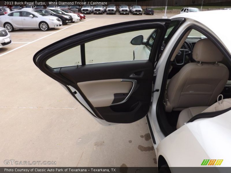 White Diamond Tricoat / Cashmere 2013 Buick Regal Turbo