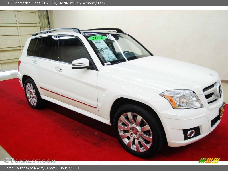 Arctic White / Almond/Black 2012 Mercedes-Benz GLK 350