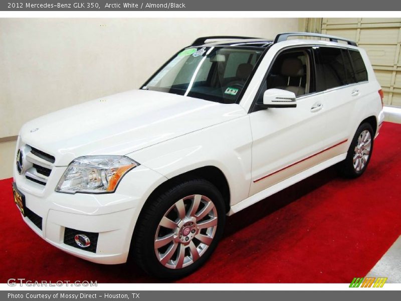 Arctic White / Almond/Black 2012 Mercedes-Benz GLK 350