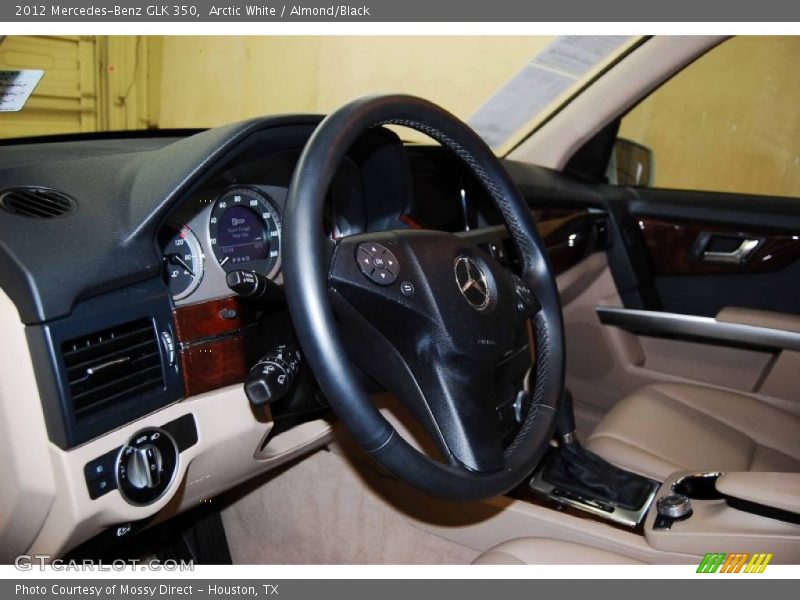 Arctic White / Almond/Black 2012 Mercedes-Benz GLK 350