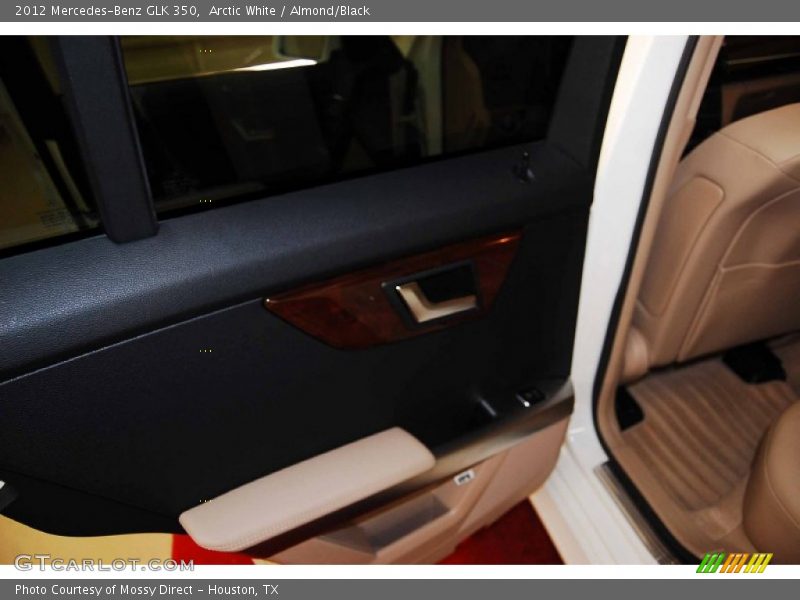 Arctic White / Almond/Black 2012 Mercedes-Benz GLK 350