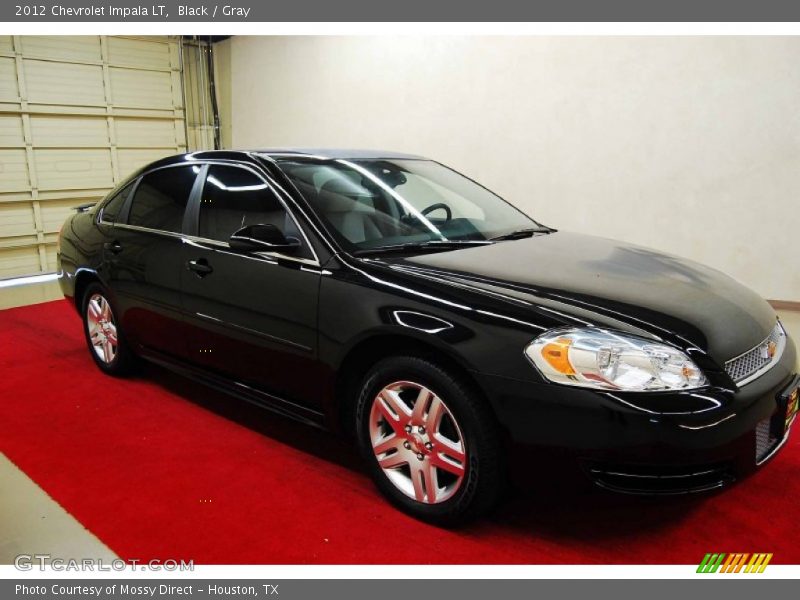 Black / Gray 2012 Chevrolet Impala LT