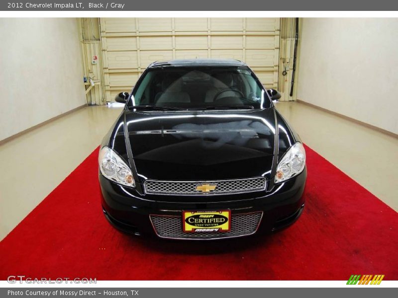 Black / Gray 2012 Chevrolet Impala LT