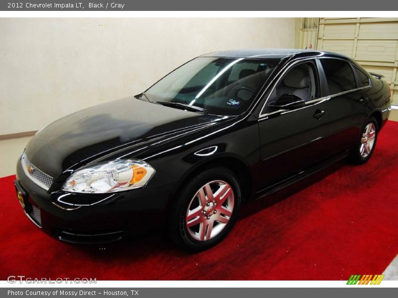 Black / Gray 2012 Chevrolet Impala LT