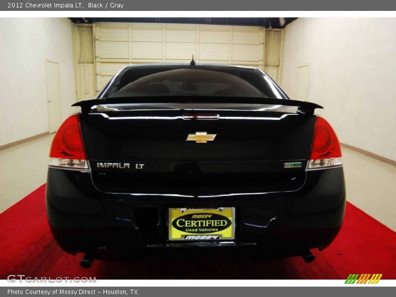 Black / Gray 2012 Chevrolet Impala LT