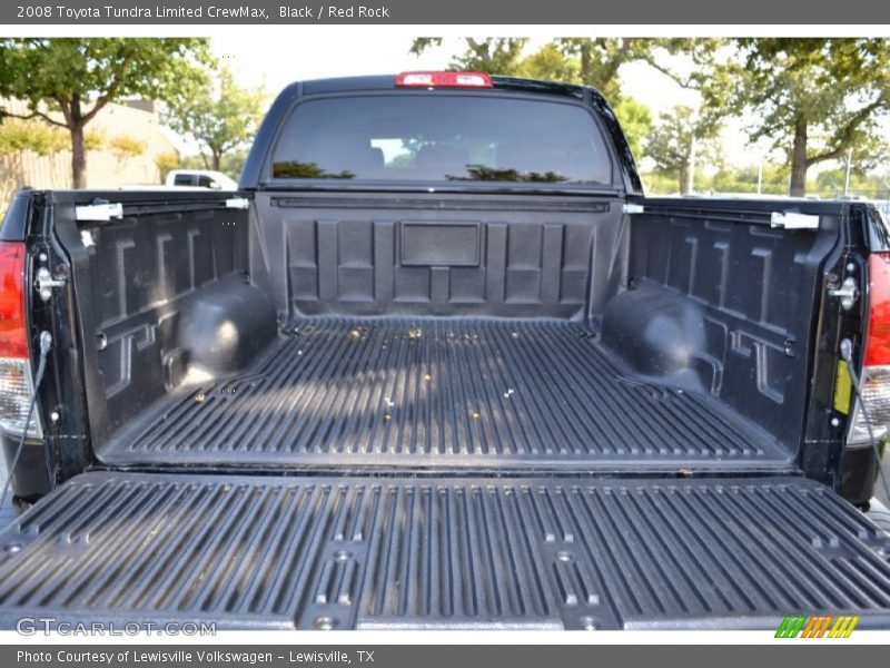 Black / Red Rock 2008 Toyota Tundra Limited CrewMax