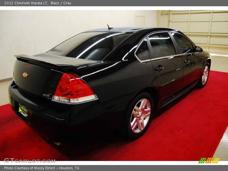 Black / Gray 2012 Chevrolet Impala LT