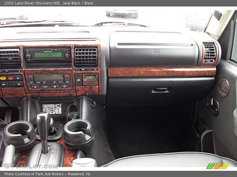 Java Black / Black 2003 Land Rover Discovery HSE