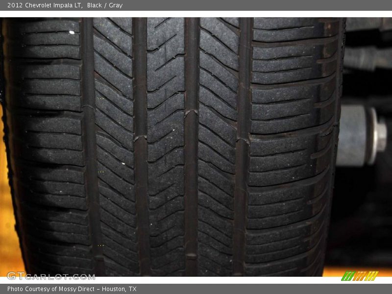 Black / Gray 2012 Chevrolet Impala LT