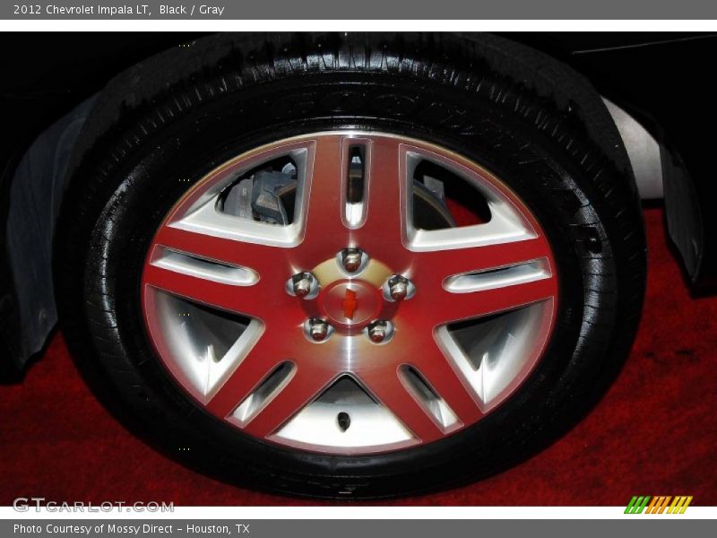 Black / Gray 2012 Chevrolet Impala LT