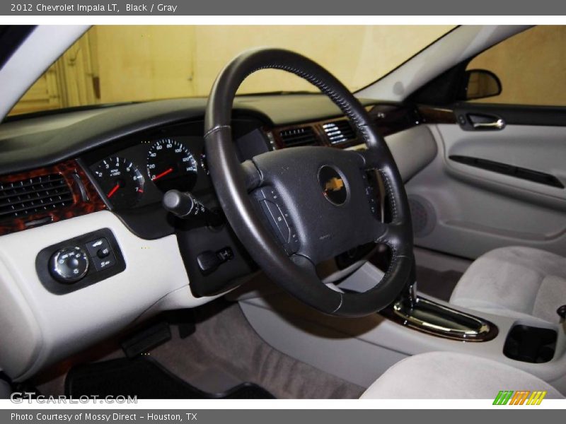 Black / Gray 2012 Chevrolet Impala LT
