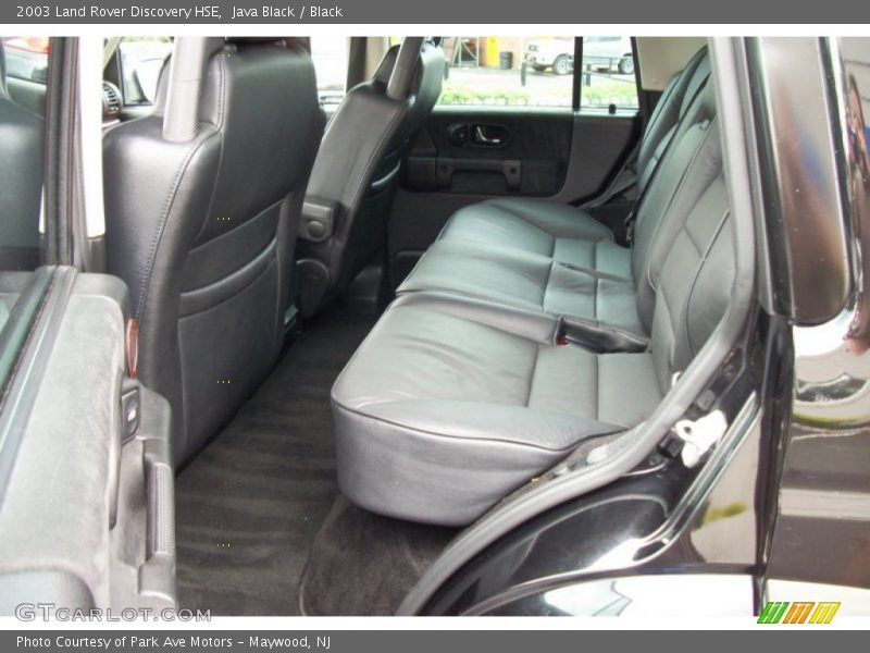 Java Black / Black 2003 Land Rover Discovery HSE