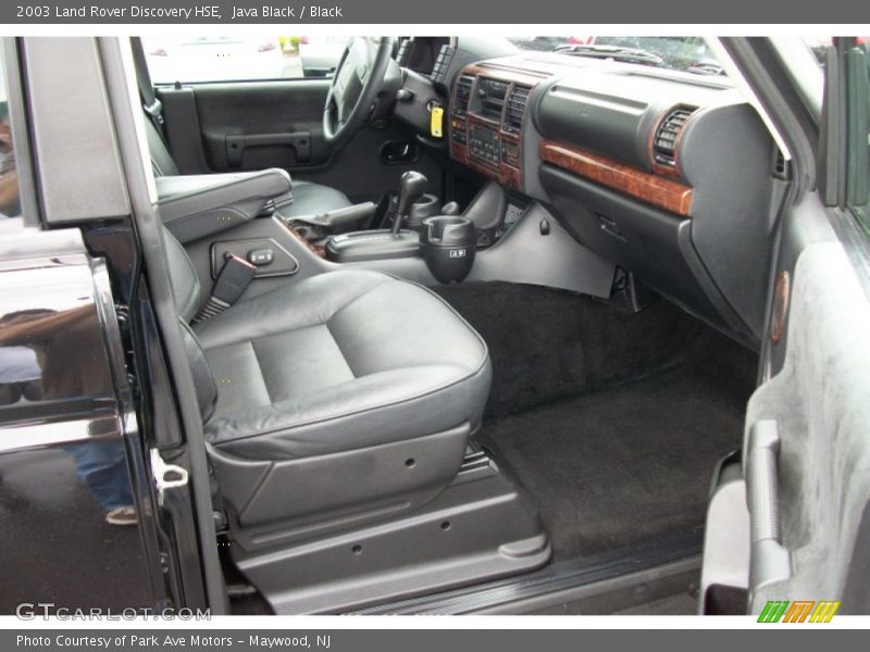 Java Black / Black 2003 Land Rover Discovery HSE