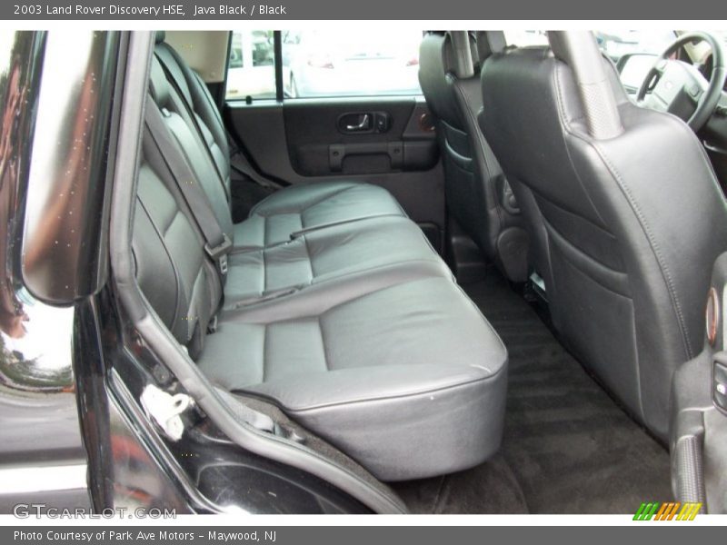 Java Black / Black 2003 Land Rover Discovery HSE